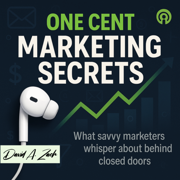 one cent marketing secrets by david a. zach, davidsoffice.com