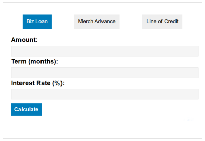 small business finance loan calculator - davidsoffice.com